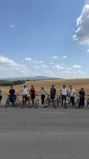 Qrup velosiped sürüşü